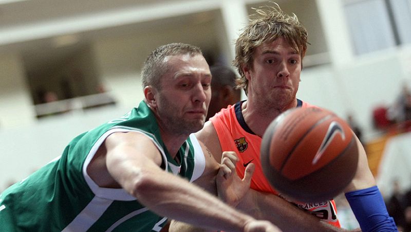 Exhibición del Barcelona, triunfo agónico de Unicaja y derrota del Bilbao