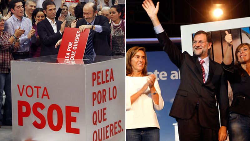 Informe Semanal analiza las claves de la comunicación política en las elecciones del 20-N