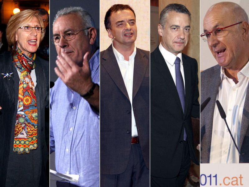 IU pide el voto a la 'izquierda defraudada' y CiU llama a los catalanes a 'bombardear' las urnas
