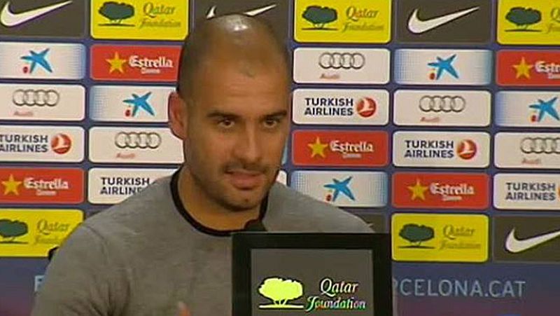 Guardiola: "Es imposible enemistarse con Villa"