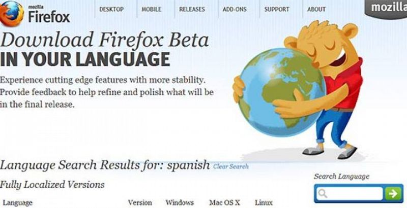 Llega Firefox 8 con Twitter integrado en su barra de búsquedas