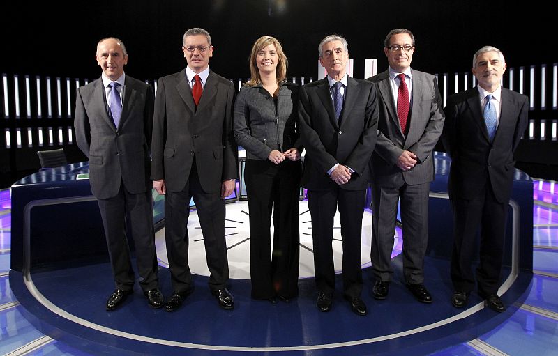 Los titulares del Gran Debate a cinco en TVE