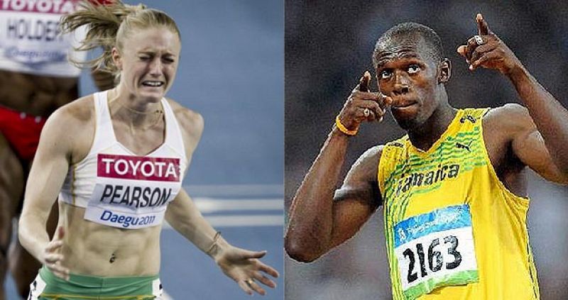 Usain Bolt y Sally Pearson elegidos atletas mundiales del año