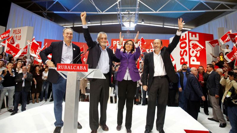 El PSOE dice estar a menos de diez puntos del PP y que aún "hay partido"