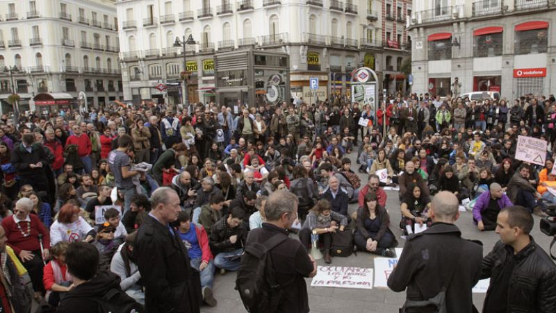El 15M sale a la calle por un "cambio de modelo ya", a una semana del 20N