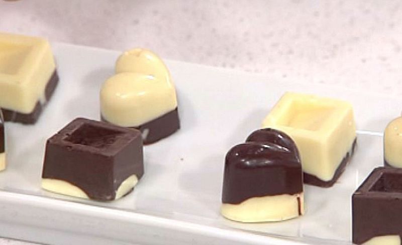 Bombones con almendras