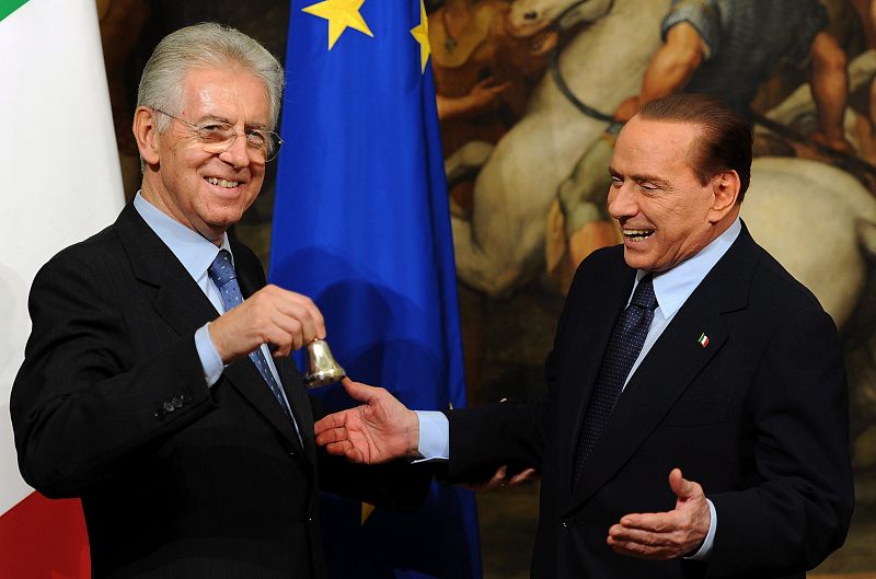 Italia cambia el "bunga bunga" de Berlusconi por la "banca banca" de los tecnócratas