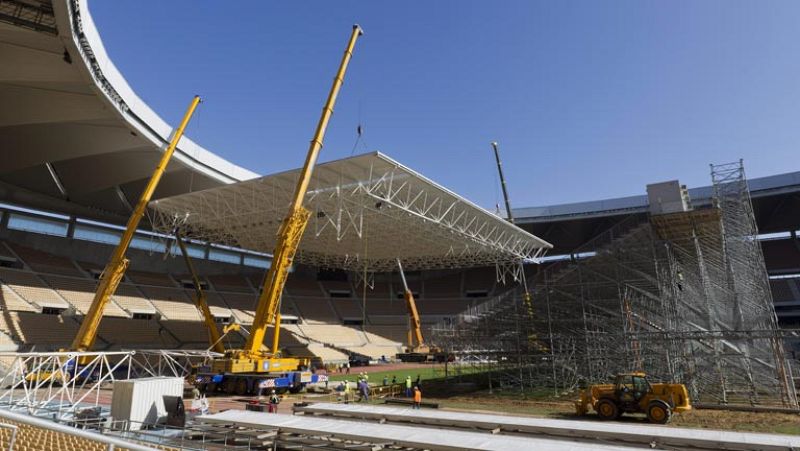 El estadio de La Cartuja quedará cubierto para la final de la Davis
