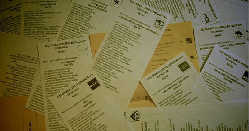 La vida de una papeleta antes y después de entrar en la urna