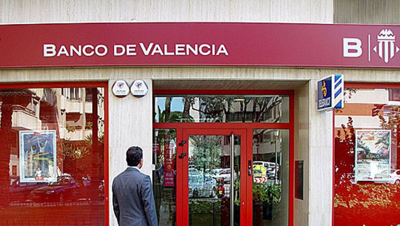 El Banco de España interviene el Banco de Valencia e inyecta 1.000 millones de euros