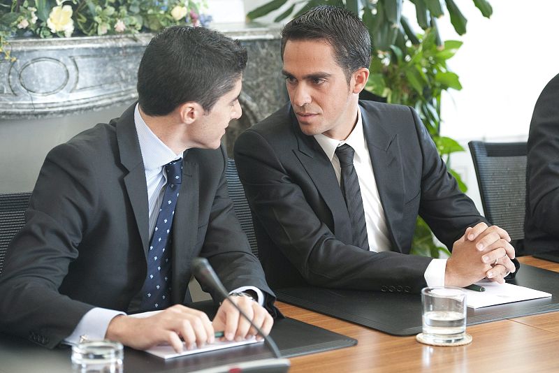 La defensa de Contador se muestra "optimista" en la segunda jornada de la audiencia