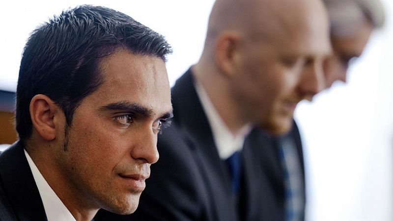 Contador se explica ante el Tribunal de Arbitraje Deportivo