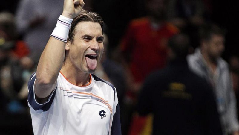 David Ferrer, primer español en semifinales del Masters venciendo a 'Goliat' Djokovic