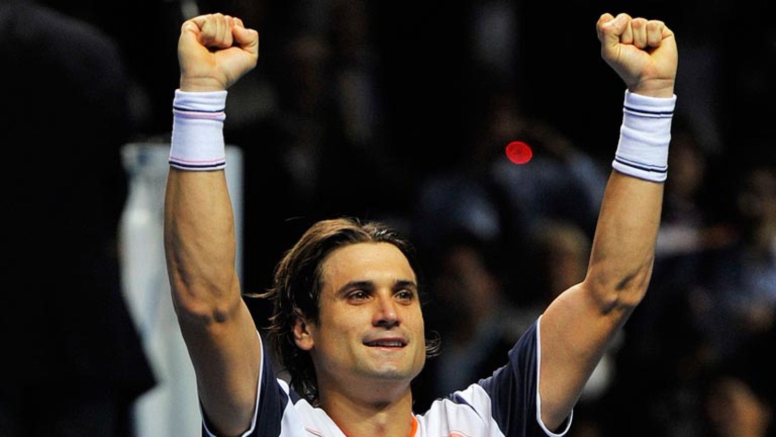 El tenista español se mostraba a la par satisfecho e incrédulo por su clasificación para semifinales de la Copa Masters tras vencer a Djokovic