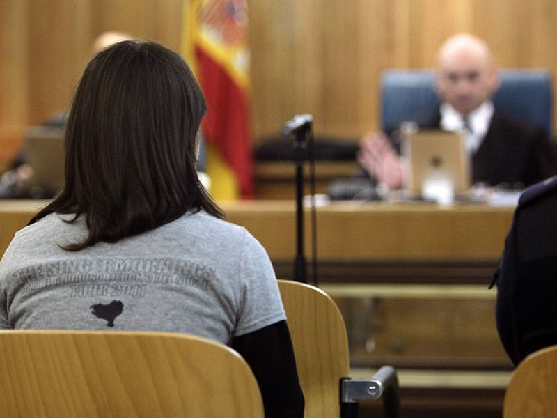 Idoia Mendizabal, durante el juicio: "Soy militante de ETA y estoy orgullosa de serlo"