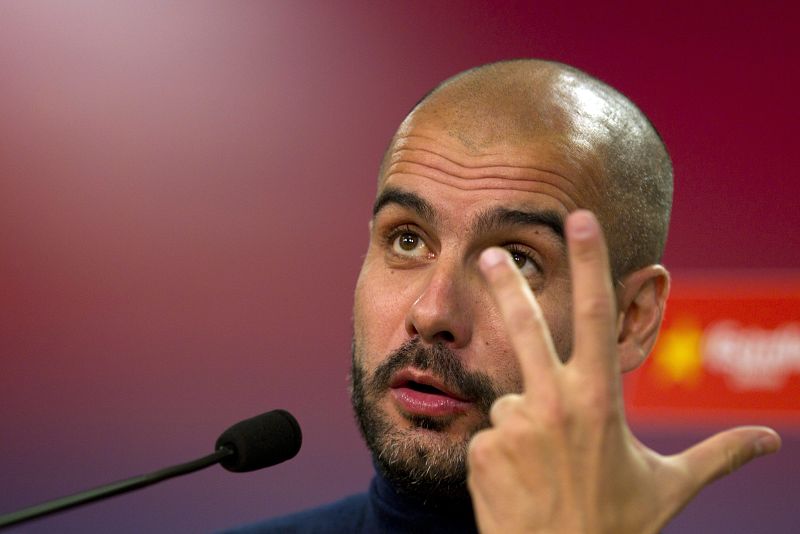 Guardiola: "No permitiré que bajemos los brazos pase lo que pase en Madrid"