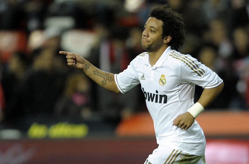 Marcelo no se entrena con el Real Madrid por una sobrecarga muscular