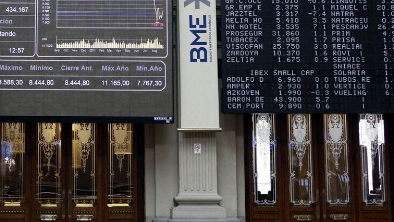 La prima de riesgo de España cae por debajo de los 300 puntos básicos