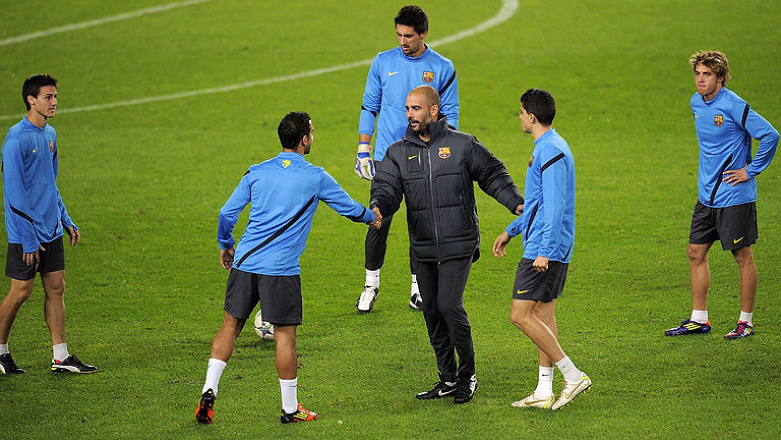 Gerard Piqué será el único titular del Barcelona en el encuentro de Champions contra el Bate Borisov. Con el grupo resuelto, Guardiola ha reservado a sus titulares para el partido contra el Madrid y dará minutos a sus canteranos en Champions.