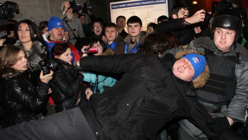 Cientos de detenidos en Rusia en el segundo día de protestas contra el presunto fraude electoral