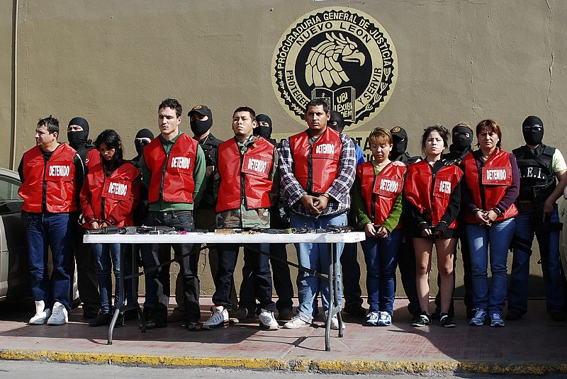 Detenidos 29 presuntos miembros de Los Zetas en el norte de México