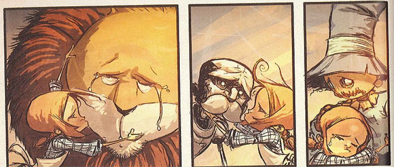 Una espectacular y premiada adaptación de 'El Mago de Oz' en cómic