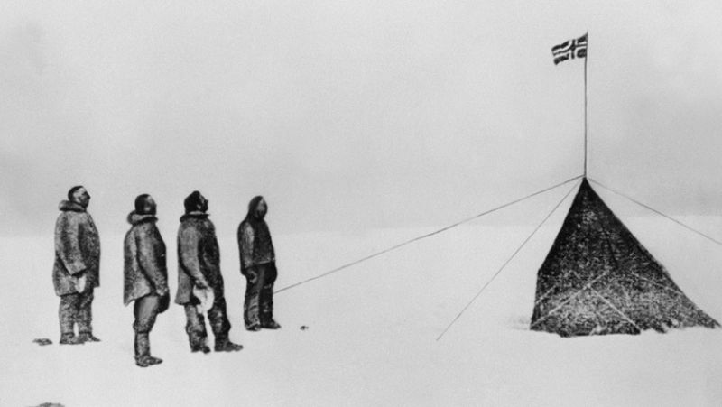 Amundsen, el antihéroe que conquistó el Polo Sur