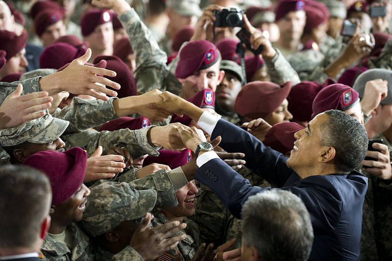 Obama marca el fin "histórico" de la Guerra de Irak ante sus soldados: "¡Bienvenidos a casa!"