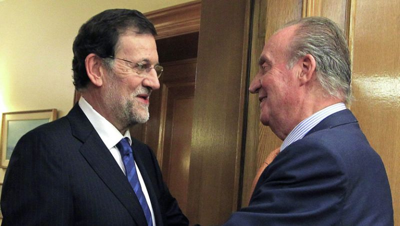 Rajoy advierte al rey que llevará a cabo medidas que "no serán gratas" por el déficit público