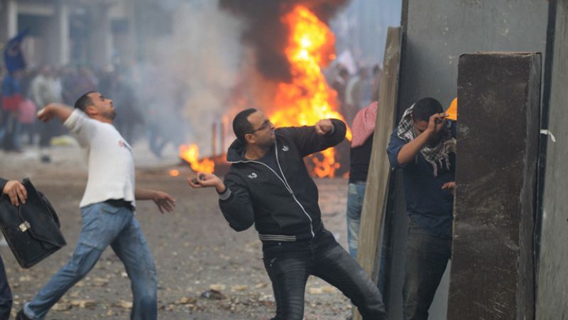 Al menos ocho muertos y más de 300 heridos en los  enfrentamientos en el centro de El Cairo