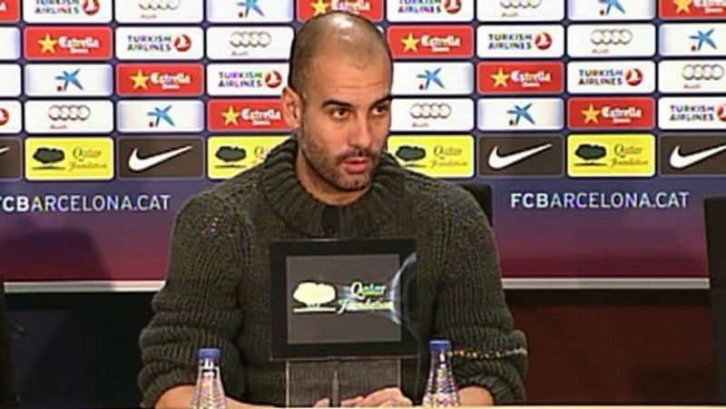 Guardiola: "Un día eres campeón y otro puedes estar eliminado por un Segunda B"