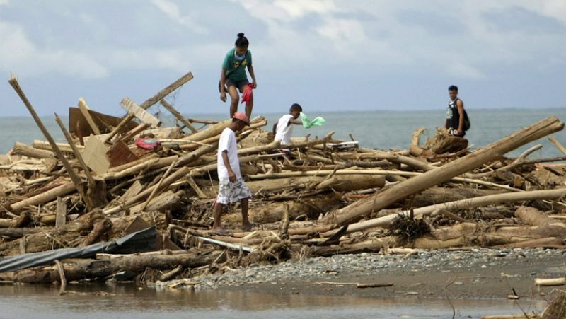 Un millar de desaparecidos por las inundaciones en el sur de Filipinas
