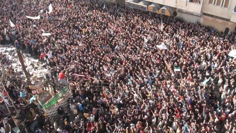 El jefe de los observadores de la Liga Árabe hablan de situación "tranquilizadora" en Homs