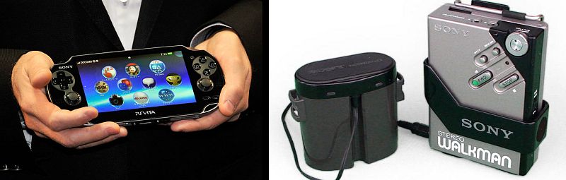 La PS Vita y el Walkman comparten 'padre'