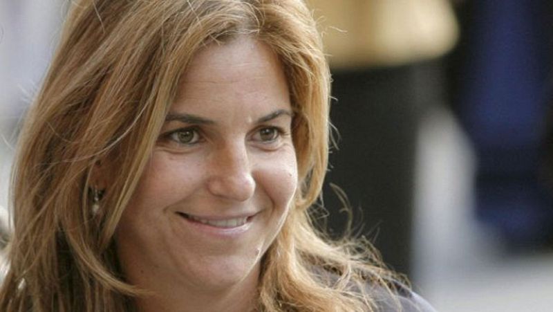 Arantxa Sánchez Vicario, capitana del equipo de la Copa Federación