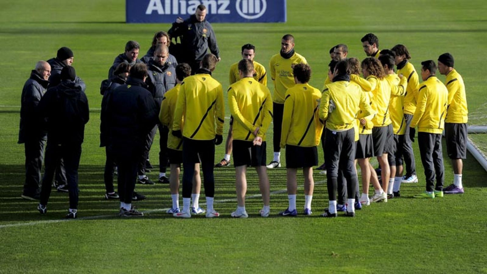 Primera sesión del año para el Barcelona