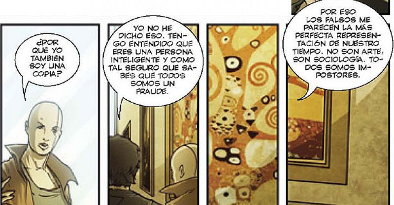 Rosa Montero cara a cara con los adaptadores al cómic de 'Lágrimas en la lluvia'