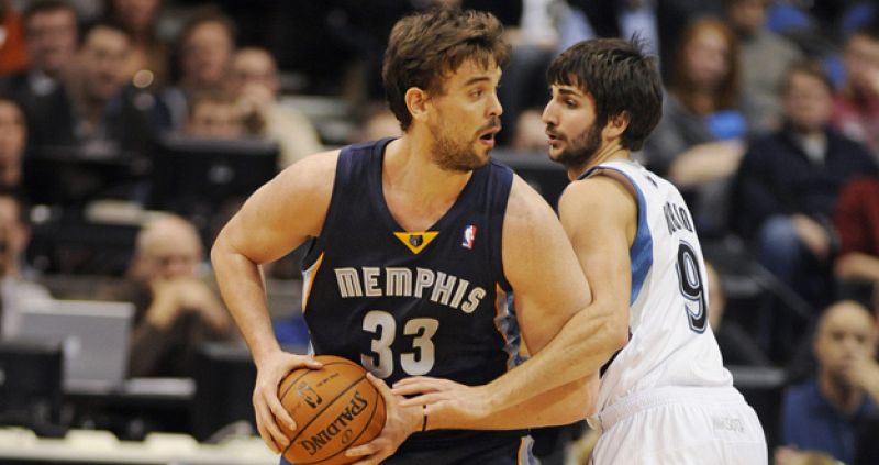 Marc Gasol, verdugo de Ricky Rubio