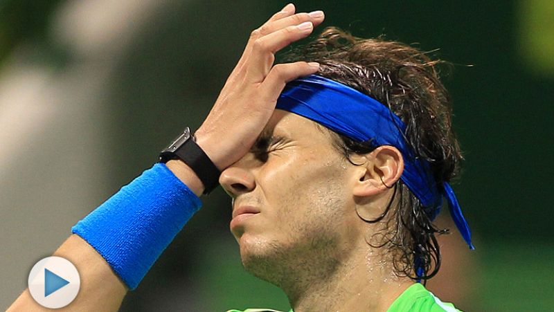Rafa Nadal cae en las semifinales de Doha a manos de Monfils