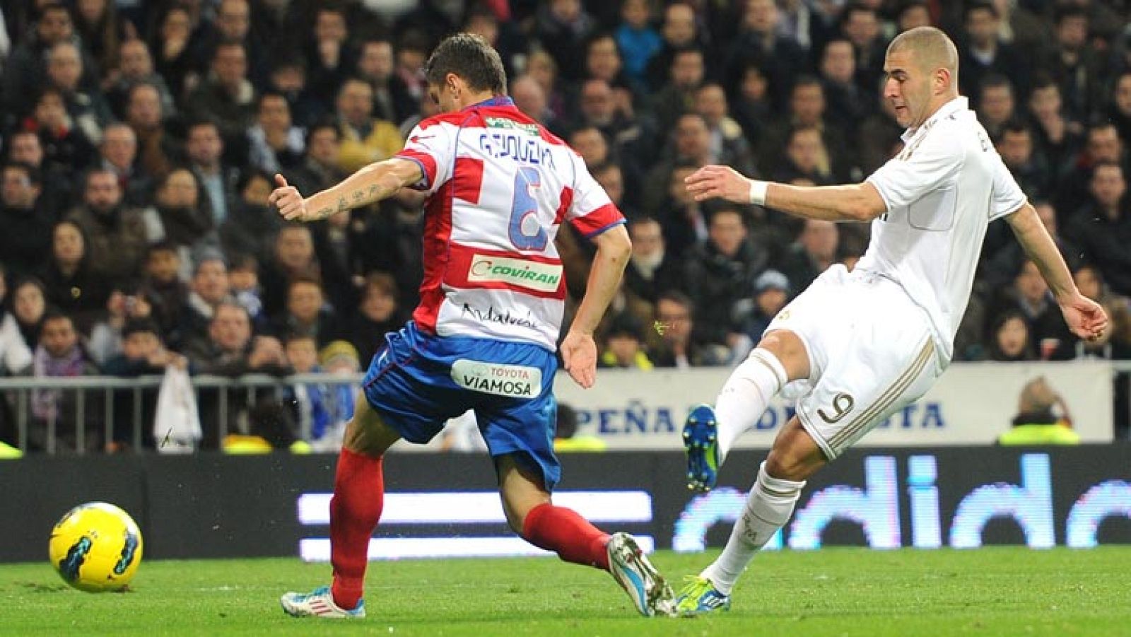 El Real Madrid, a golpe de goleada