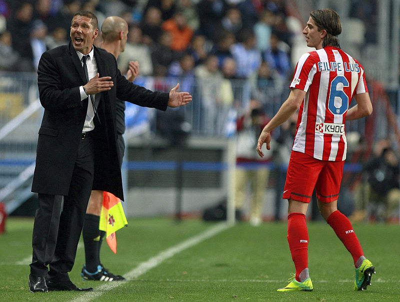 Simeone, en su debut: "Vi a un Atleti solidario"