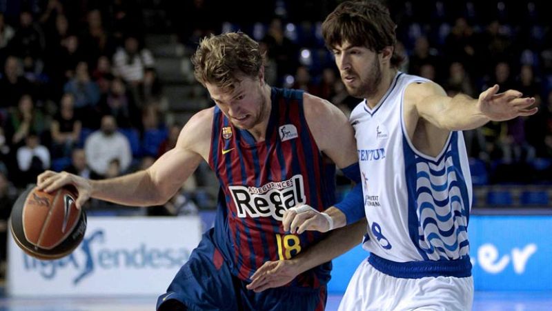 El Barcelona Regal sigue la estela del líder tras ganar al Lucentum (65-49)