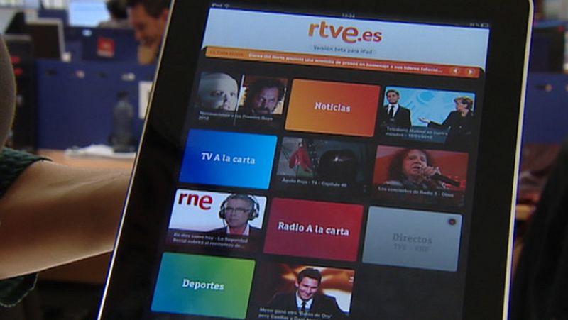 RTVE.es lanza su versión para tabletas con todos los programas de TVE y RNE en directo y "A la carta"