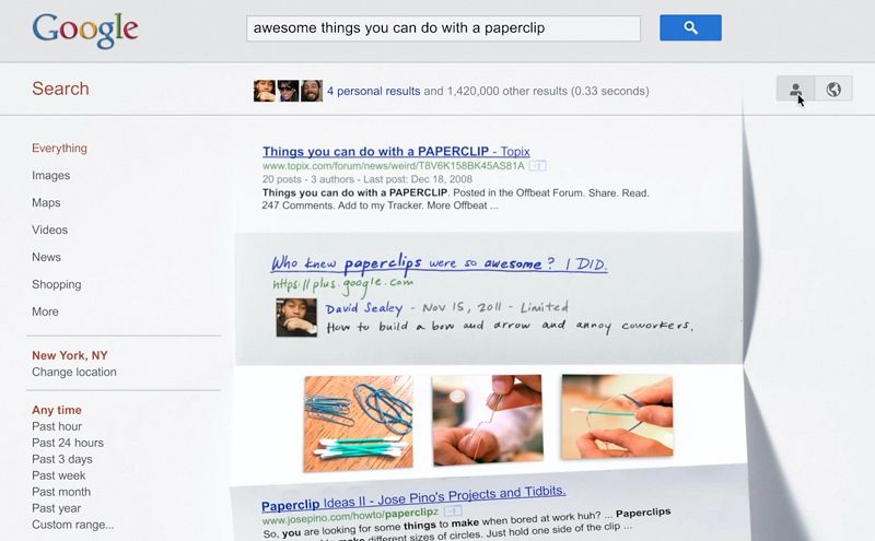 La integración de Google+ en el buscador de Google, a debate
