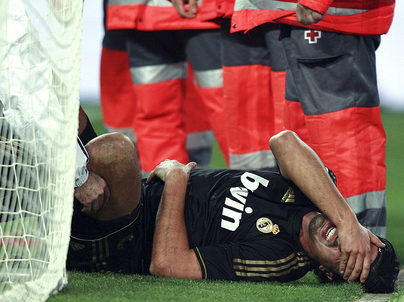 Khedira sufre un esguince del ligamento lateral externo del tobillo derecho