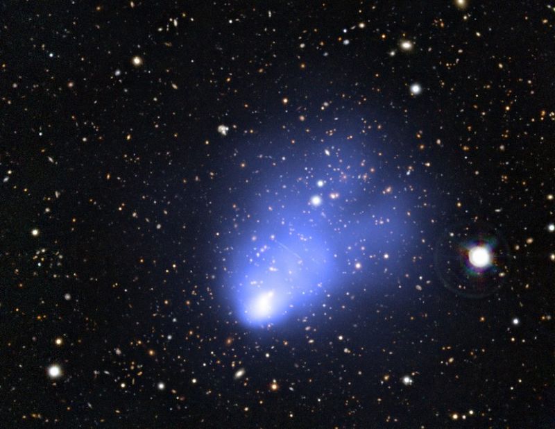 Descubren 'El Gordo', el mayor grupo de galaxias jóvenes del Universo