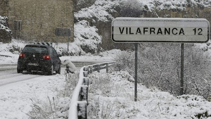 Seis provincias del este en alerta naranja este martes por nieve, lluvias y viento