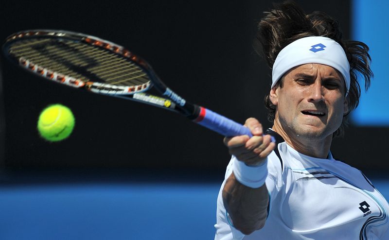 David Ferrer arranca con un cómodo triunfo ante el portugués Rui Machado en Australia