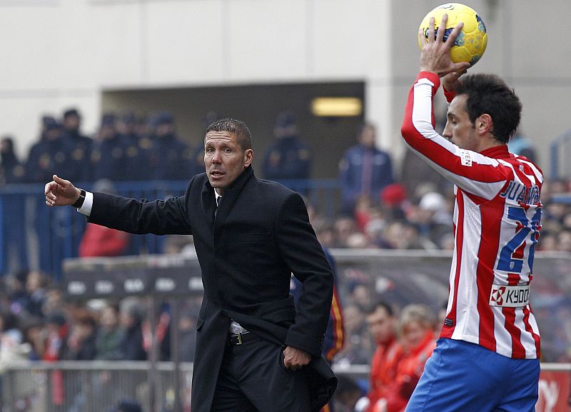 Simeone: "A los que no entienden mi castellano: me gusta atacar y hacer goles"