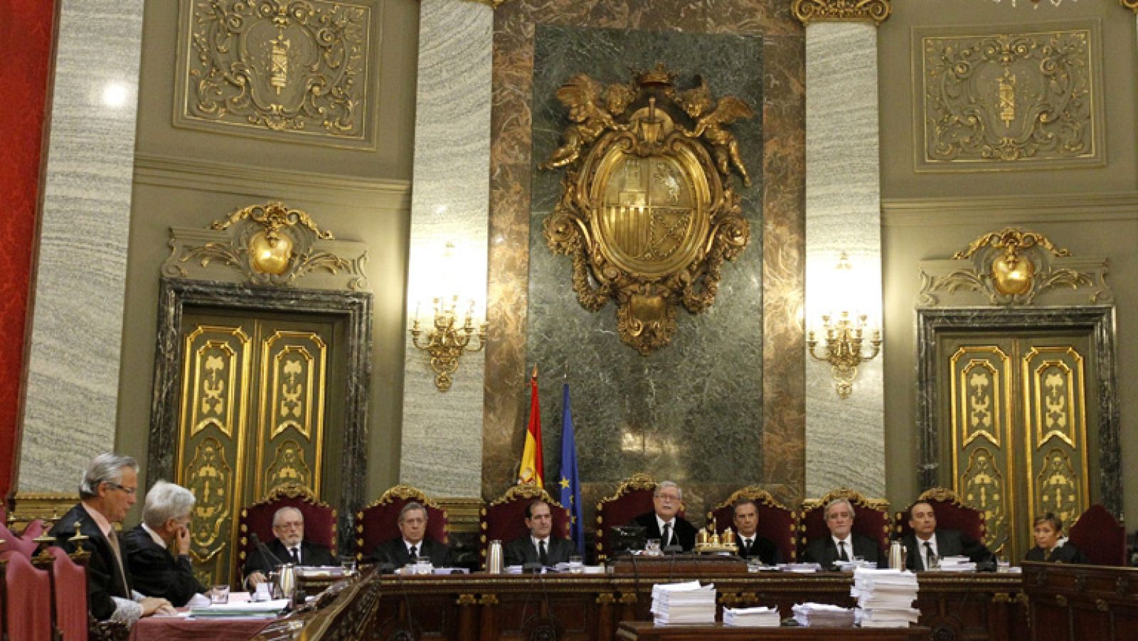 Segunda jornada del juicio en el Tribunal Supremo contra el juez Baltasar Garzón